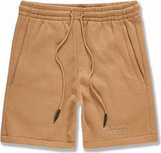 Jordan Craig Mens Sweat Shorts In Mocha