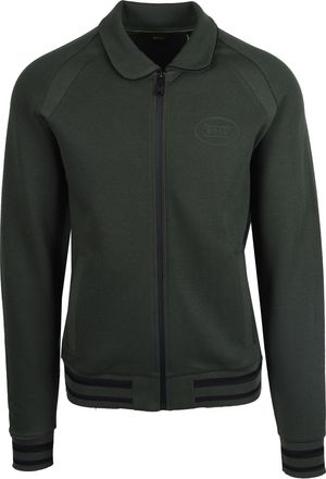 HUGO BOSS Mens Seth Heritage Full Zip Knitwear Open - Size X-Large