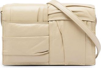 Bottega Veneta Pre-owned Bottega Veneta Mini Calfskin Intrecciato Pleated Cassette Crossbody Ladies 9GDU61DXJP06ZZCB