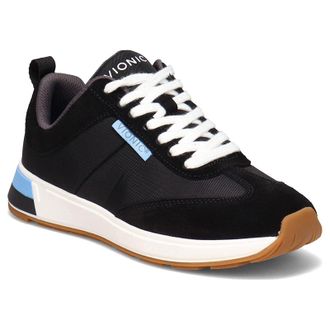 Vionic Curran Breilyn Suede Textile Womens Lace Up Trainers - Black - Size:UK 3.5