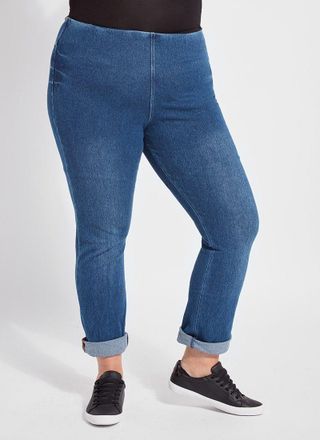Lyss&eacute; Boyfriend Denim Curvy
