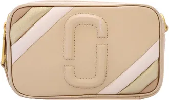 Marc Jacobs The Motoshot Shiny 21 Crossbody Bag in Curds and Whey Multi