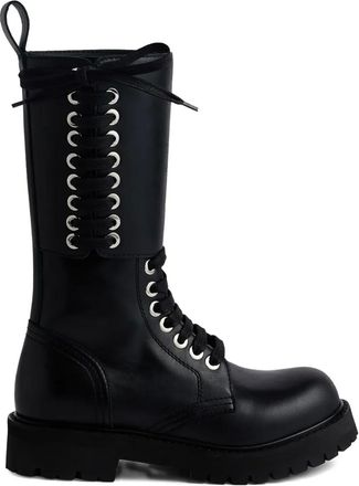 Paco Rabanne Laarzen met plateauzool - Zwart