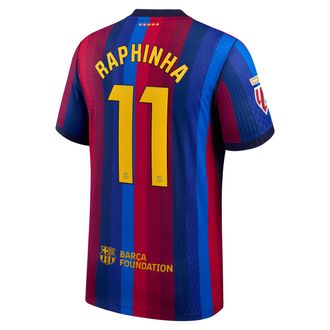 Nike Raphinha FC Barcelona Match Home Nike Mens Aero-FIT Soccer Jersey in Red | NN204353826-FCB