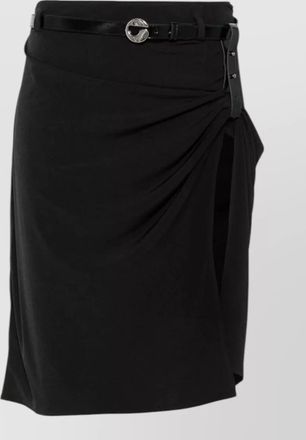 Coperni asymmetric midi skirt