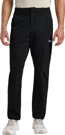 Jack Wolfskin Outdoorhose JACK WOLFSKIN PRELIGHT STRIDE PANTS M, Herren, Gr. 46, Normalgr&ouml;ssen, schwarz, Obermaterial: 100% Polyester; Futter: 100% Polyester, Hosen