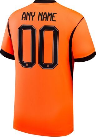 Nike Netherlands 2026 Stadium Home Nike Mens Dri-FIT Soccer Replica Jersey Custom Jersey By You in Orange | NN203948239-CUS