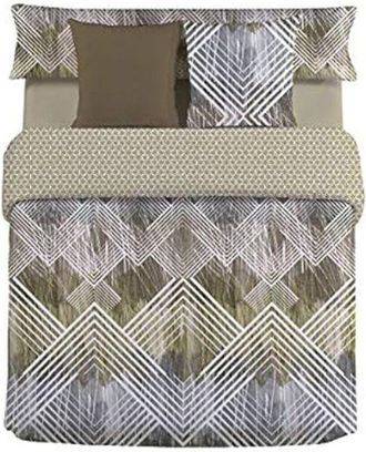 Ca&ntilde;ete Pierre Cardin Scott Duvet Cover for 90 cm bed - Beige - Reversible color - Washable