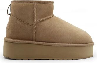 Emu Snow Boots - Dames - Winterlaarzen - Bruin - 36 EU - Wol - Schoenen