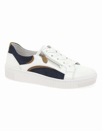 Gabor Womens Wemo Womens Trainers - White - Size: 3.5