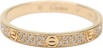 Cartier Yellow Gold Yellow Gold (18K) Band Ring (Pre-Owned)