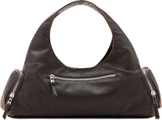 Mango Faux Leather Shoulder Bag in Brown at Nordstrom