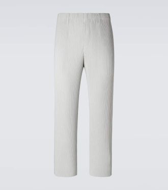 Homme Pliss&eacute; Issey Miyake Basics pleated straight pants