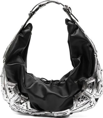 Innerraum Halvemaanvormige tas - Zilver