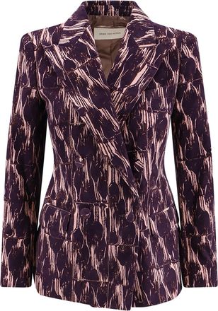 Dries Van Noten Beaura Corduroy Blazer