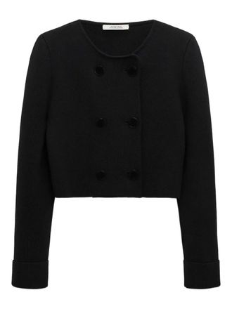 Dorothee Schumacher Sharp Ambition double-breasted jacket - Black
