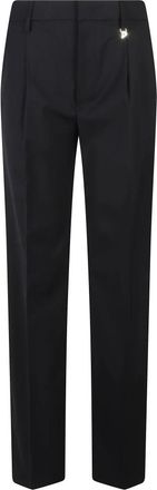 Dondup Slim-fit Broeken - Dames - Straight fit broeken - Zwart - S - Broeken