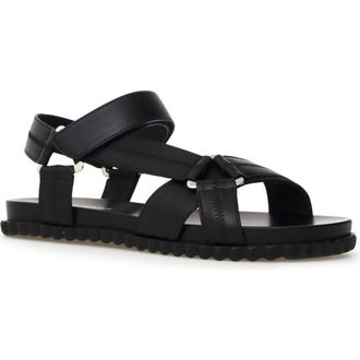 Voile Blanche Francis Zig Slingback Sandal in Black at Nordstrom, Size 5Us
