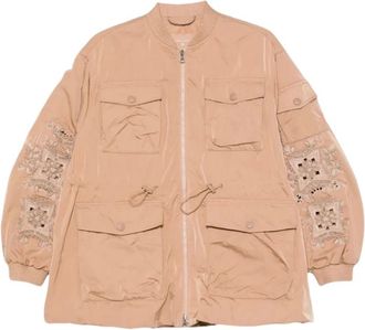 Ermanno Scervino Dames, Jassen, Beige, Maat: XS