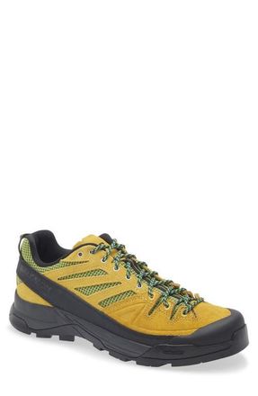 Salomon Gender Inclusive X-Alp Woven Low Top Sneaker in Beach Ball/Bright Chartreuse at Nordstrom, Size 10.5