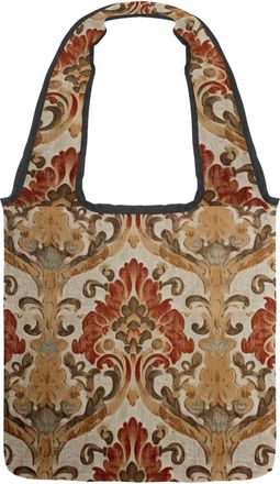 Generic 871254_3 Reversible Canvas Shoulder Tote - Double-Sided Print, 12oz Cotton, 27cm Drop, Fold-Flat Bag for Travel, Shopping, Street Outings