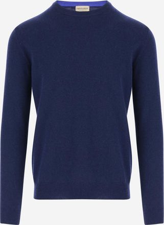 Woolrich Royal Blue Wool Pullover