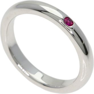 Tiffany & Co. Silver Silver Band Ring (Pre-Owned)