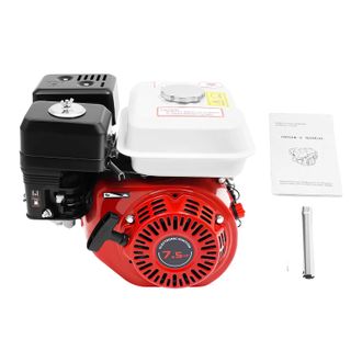 OEM Motor De Gasolina, 4 Tiempos, 212 Cc, Rojo