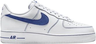 Nike Sneakers Air Force 1 07 LV8 White/Deep Royal - Bianco