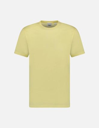 Burberry Mens Burberry Jenson Crew Neck Logo T-Shirt Yellow - Size: 38