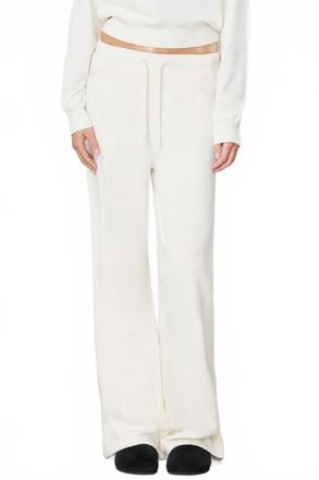&Eacute;terne Drawstring Wide Leg Sweatpant In Bone