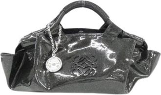 Loewe Pre-owned Handbags, female, Black, Size: ONE SIZE Pre-owned 315 70 B52 Handbag