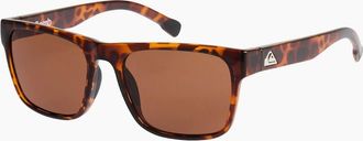 Quiksilver Mens Quiksilver Mens Patrol Sunglasses - Shiny Tortoise Brown - Size: ONE size