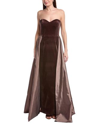 Rene Ruiz Sculpted Bodice Gown