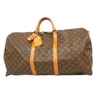 Louis Vuitton Pre-owned Weekend Bags, unisex, Brown, Size: ONE SIZE Pre-owned Boston Bag