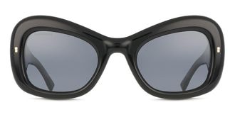 Dsquared2 D2 0137/S 2M2/IR Womens Sunglasses Black Size 54