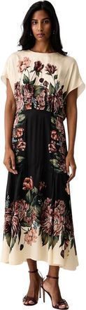 Farm Rio Abito Lungo Svasato - - Dresses - Donna - Multicolore - L