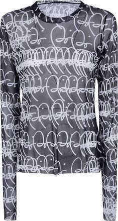 Maria Calderara T-Shirt Graphic Pattern Large Bi