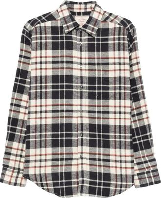 Portuguese Flannel Hillside Flanellen Overhemd - Heren - Casual Overhemden - Veelkleurig - L - Katoen - Overhemden