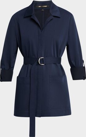 Kobi Halperin Veda Belted Cotton Jacket