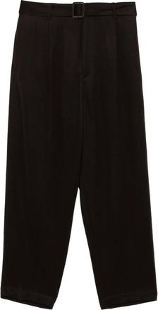 Emporio Armani Pantaloni con cintura - Marrone