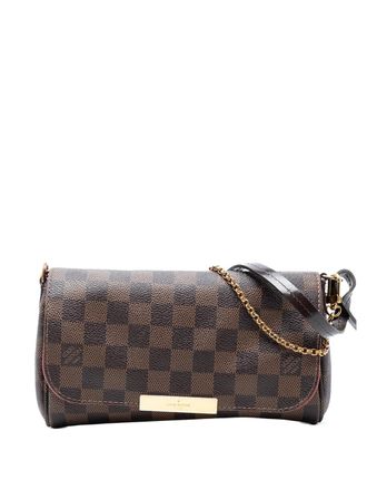 Louis Vuitton 2016 Damier Ebene Favorite PM satchel - women - Fabric - One Size - Brown