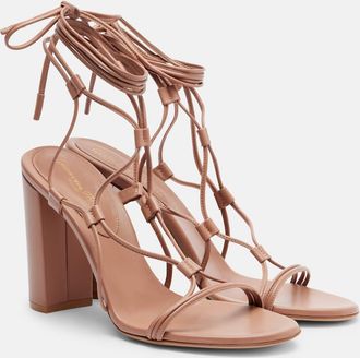 Gianvito Rossi 95 leather sandals