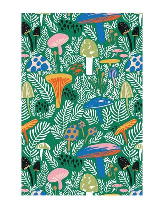 iCanvas Mushroom Field Brt By Hanna Beisang Wall Art