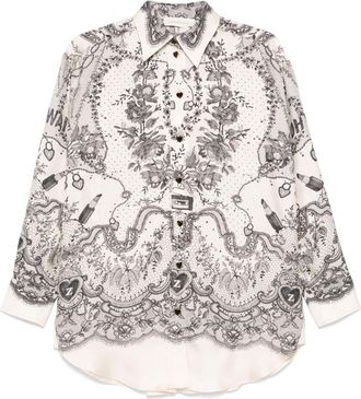 Zimmermann Camicia Crush - Toni neutri