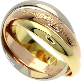 Cartier Yellow Gold (18K) Pink Gold (18K) White Gold (18K) Band Ring (Pre-Owned)