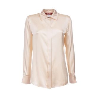 Max Mara Shirts, female, Beige, Size: XL Shirts