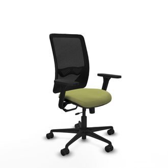 Piqueras y Crespo Silla Ergon&oacute;mica Piqueras Y Crespo Crema Soporte Lumbar Ajustable