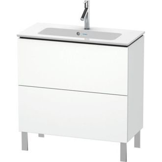 Duravit L-cube Mueble De Aseo Vertical Compact, 2 Cajones, - Duravit