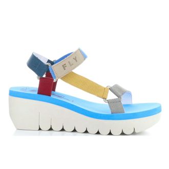 FLY London Womens Yefa Sandals In Multi Color